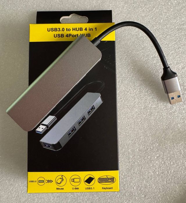 USB 3.0 HUB 4 в 1
