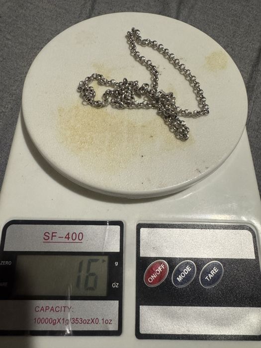 Сребърна верижка с плетка роло 925