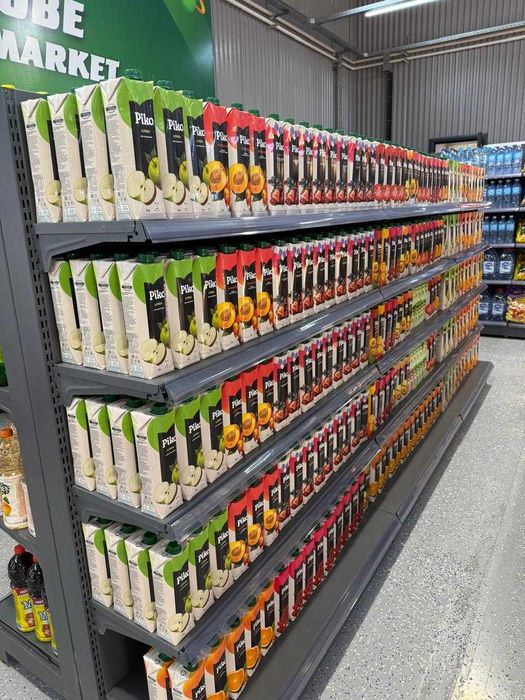 Стеллажи для продуктового магазина