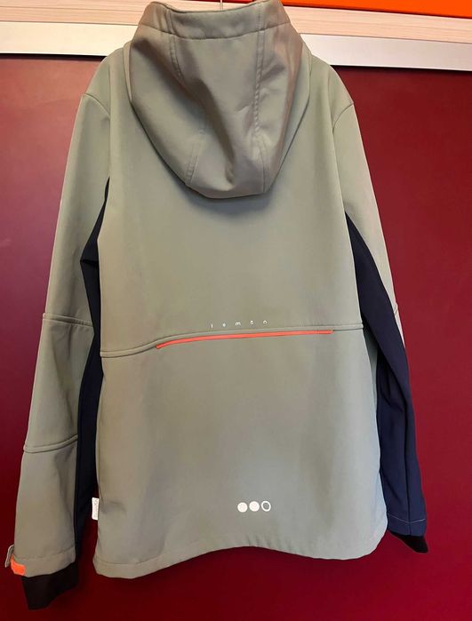 Geacă de tranziție softshell, cu glugă, copii, marimea 164