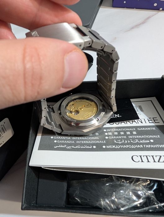 Ceas citizen titanium automatic purtat o singura data