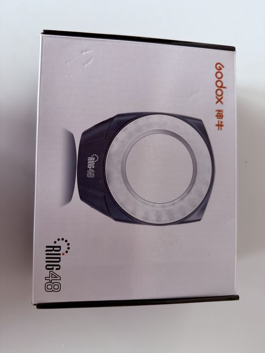 blit circular macro Godox ring 48 ca nou