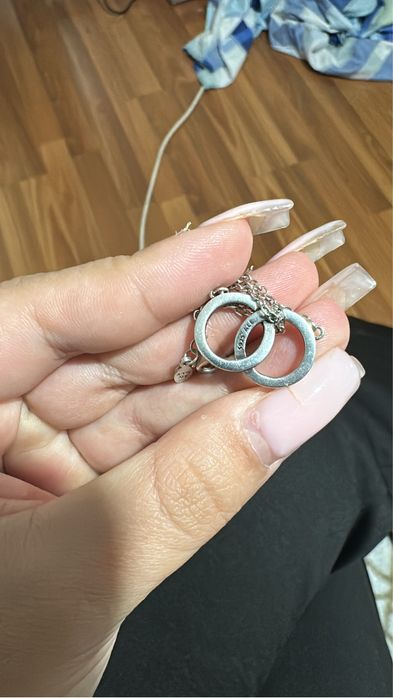 Pandora колье серебро проба 925
