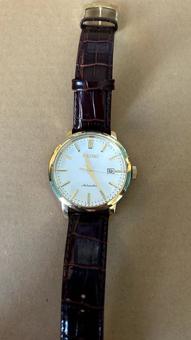 Seiko Automatic SRPH92K1 / 4R35 Automatic – gold tone – stare foarte bună