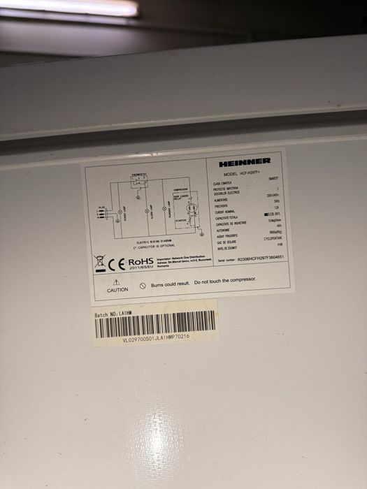 Vand lada frigorifica pentru congelate