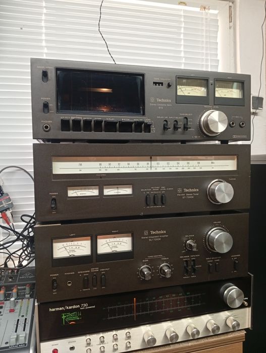 Винтидж сет TECHNICS su-7300 st-7300 rs-615