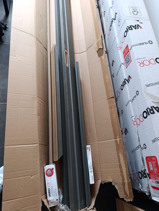 Uși interioare gri antracit noi