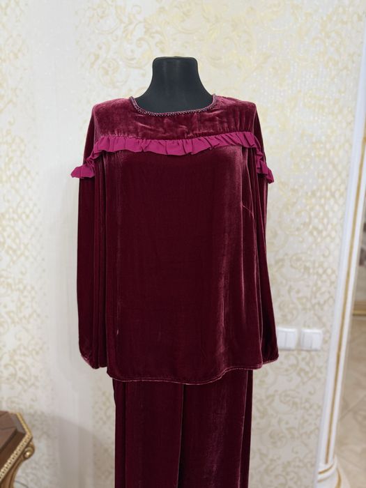 Брючная двойка из Панбархата