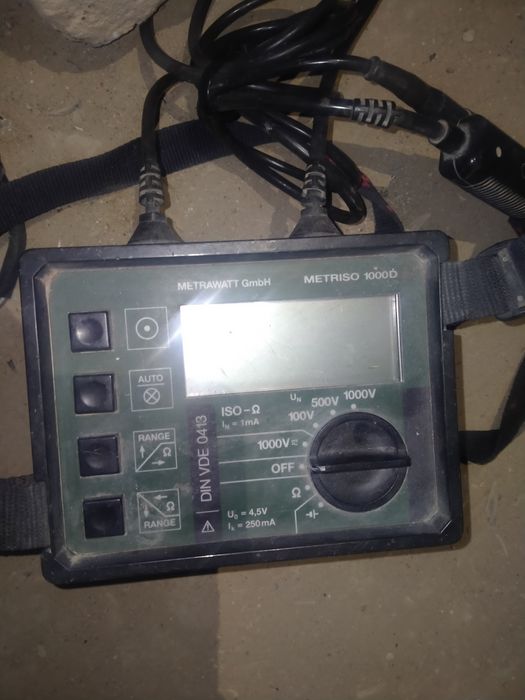 МЕГАОММЕТР  Megger  И ОСЦЕЛОГРАФ  Tektronix455