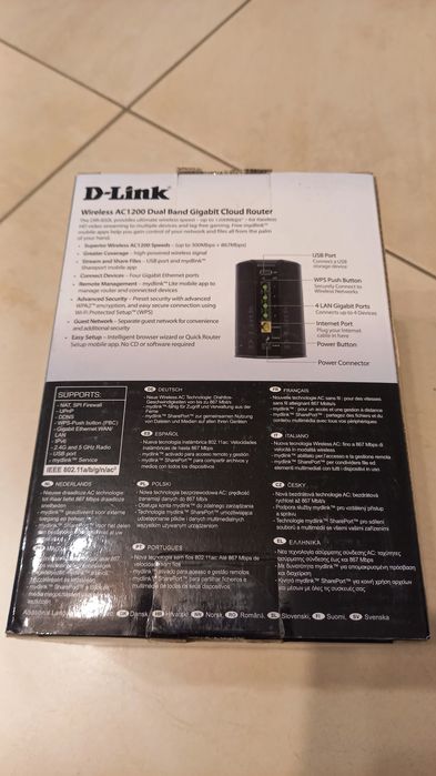 Router D-Link AC1200 Dual Band