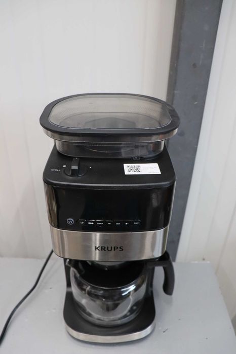 Програмируема филтърна кафемашина Krups Grind Aroma,автоматична мелачк