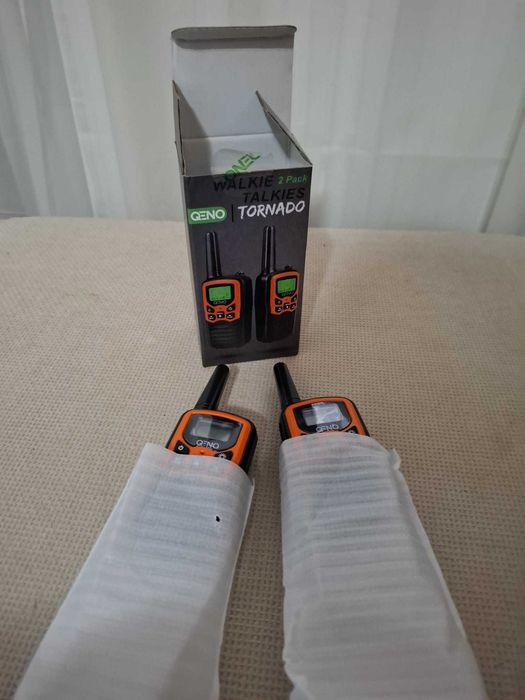 Set 2x Statie Radio Portabila Emisie Receptie