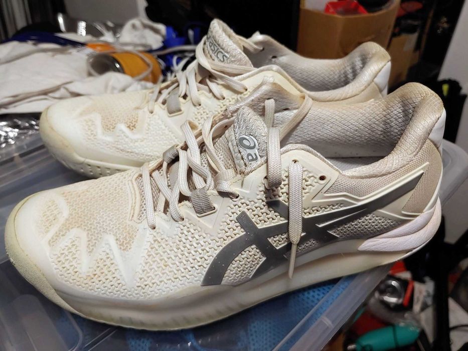 Asics Gel Resolution 8, 41.5, pantofi sport Tenis adidasi