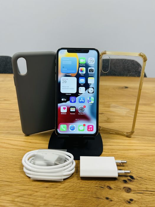 Iphone X Silver 64 GB 100% Impecabil