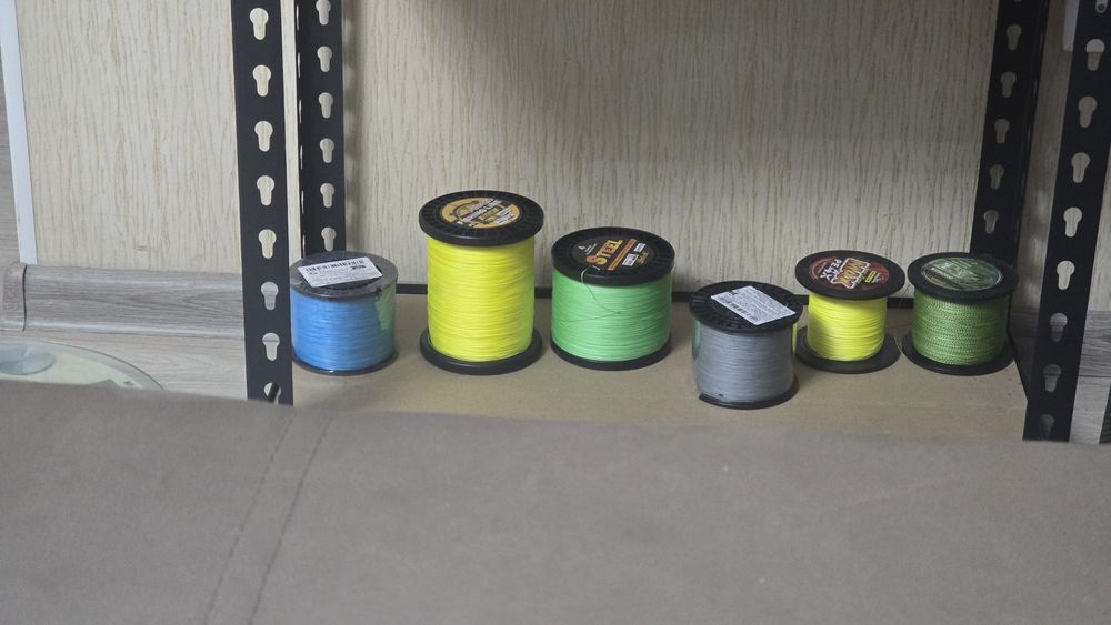 Леска плетенка 1000, 2000 метров