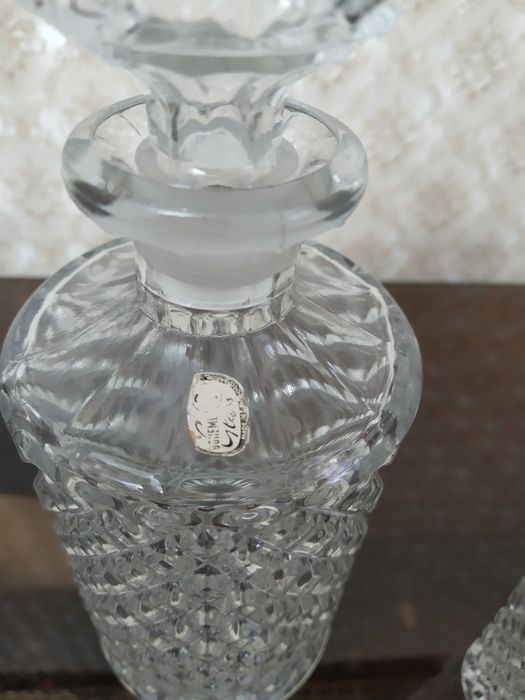 Штоф графин Богемское стекло