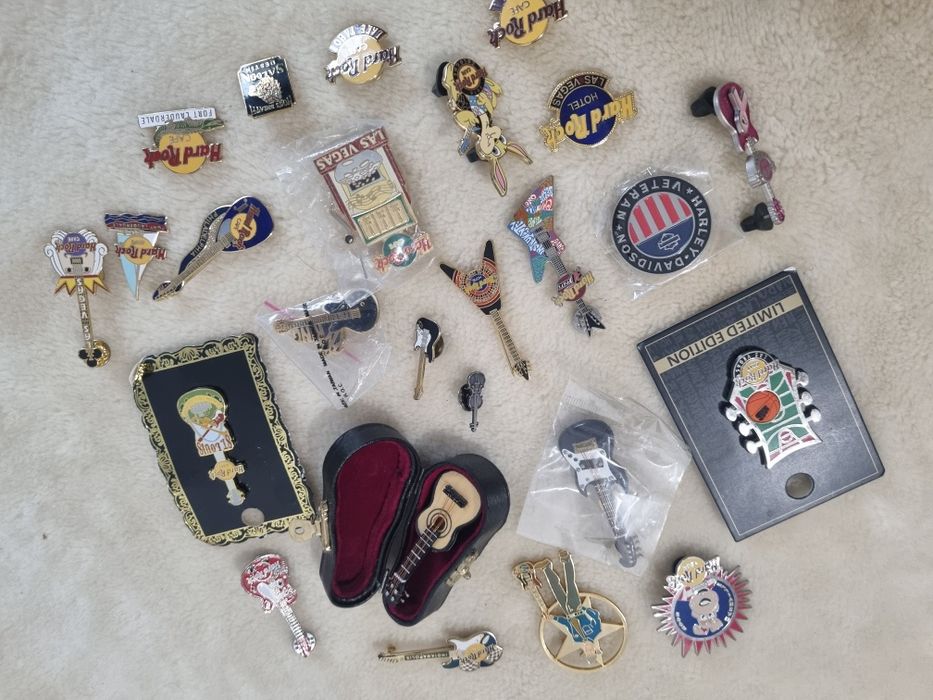 colectie insigne hard rock