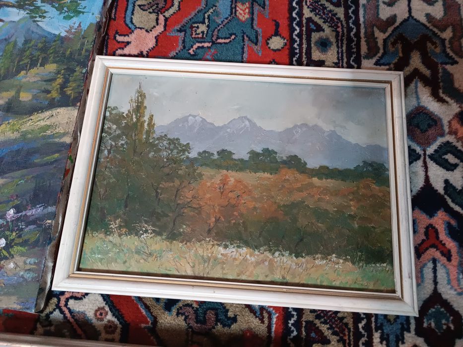 Картины масло панно