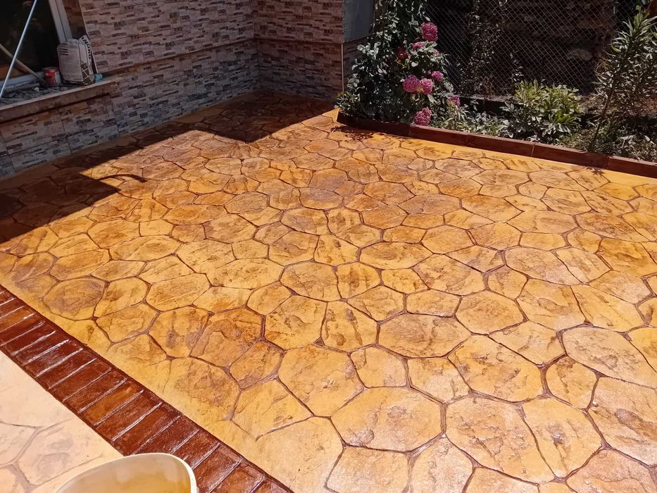 Щампован и декоративен бетон