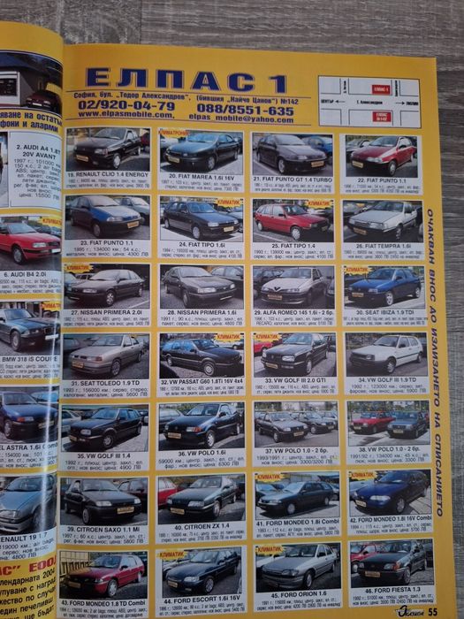 Авто Оказион – Брой 12 / 2004 (308 стр) – Ferrari F360, Gallardo...