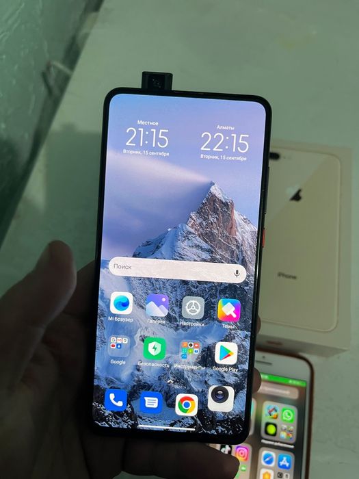 iPhone 8plus Xiaomi mi 9T pro 128gb