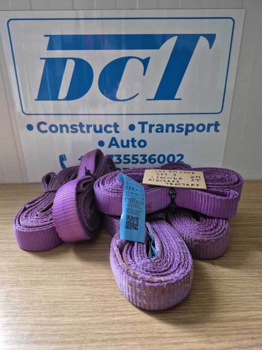 set 5 chinga ridicare, tractare 1 T - lot fm 2006