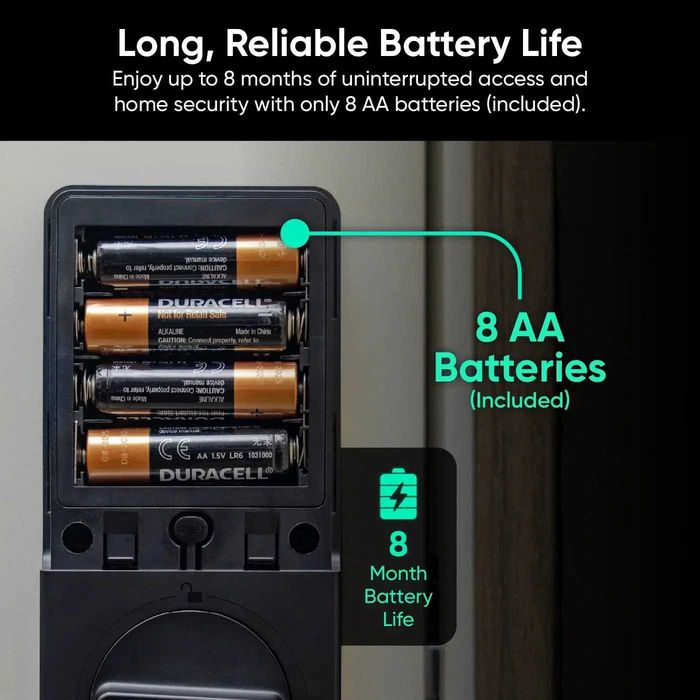 Wyze  Yala Smart Fingerprint Door Lock with Wi-Fi / Alexa / Google home / Apple Home / Cell Phone