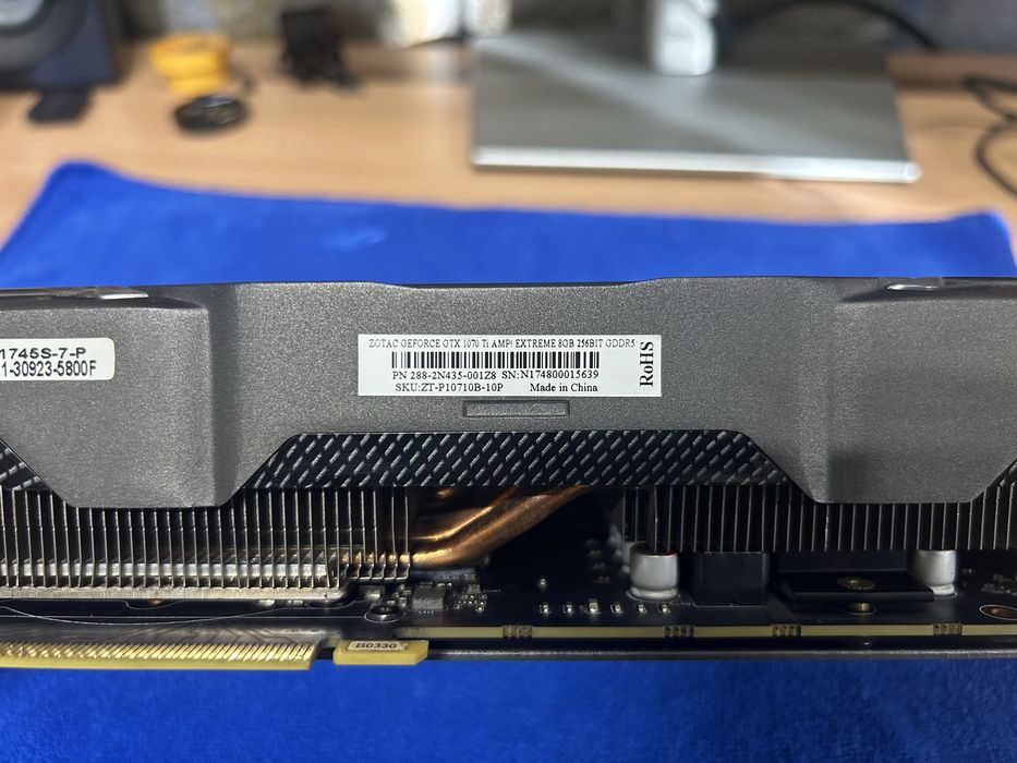 Видеокарта GTX 1070 TI Zotac EXTREME AMP