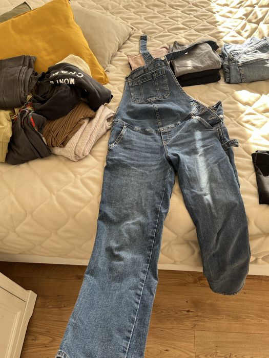 Дънки/ Гащеризон за бременни HM