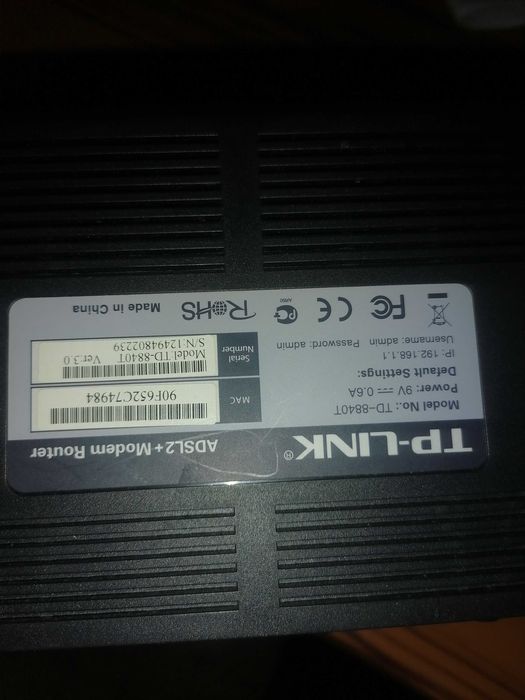 Modem TP-LINK TD-8840T