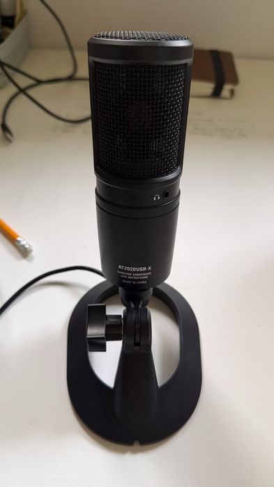 Микрофон Audio-Technica AT2020USB-X Cardioid Condenser USB Microphone