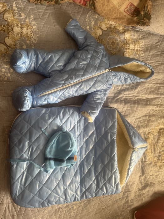 Конверт для выписки с комбинезоном