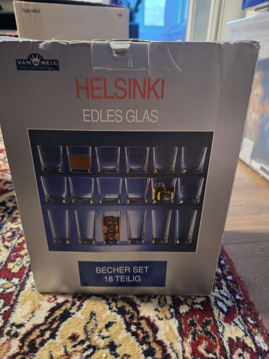 Сет 18 чаши - Helsinki Edles Glas
