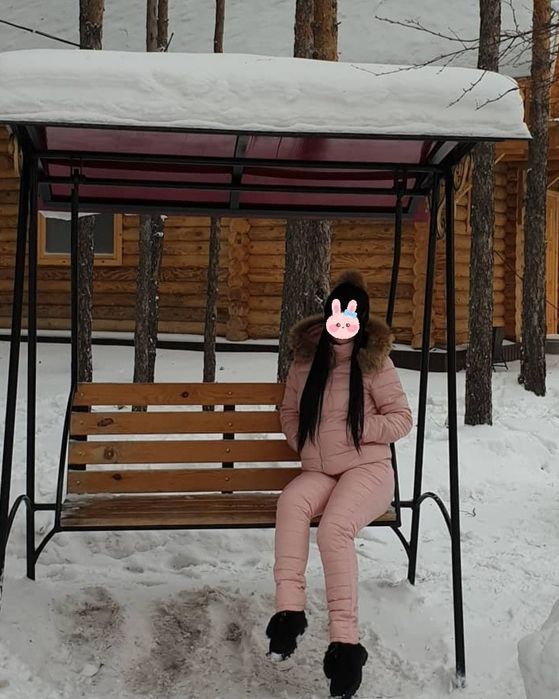 Лыжник розовый..