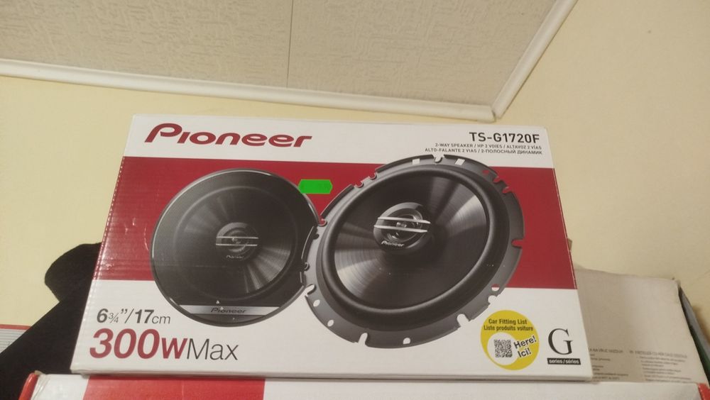 Pioneer Тонколони 6,5инча!
