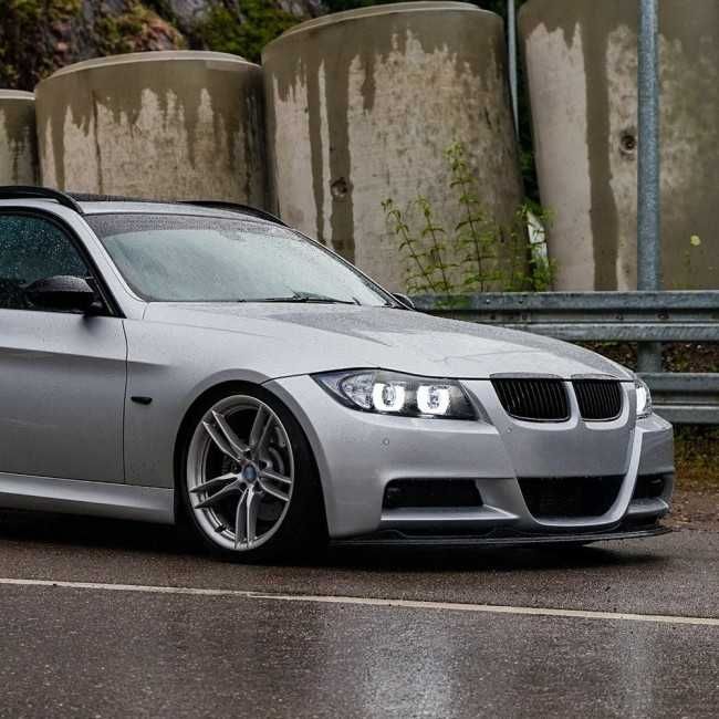 Prelungire Lip Bara Fata Ranforsat Ultra rezistent BMW E90 E91 NFL (2005-2008), Pachet M