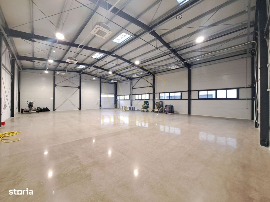 COM 0% Hala servicii,  birouri, depozitoare la prima inchiriere | Giar