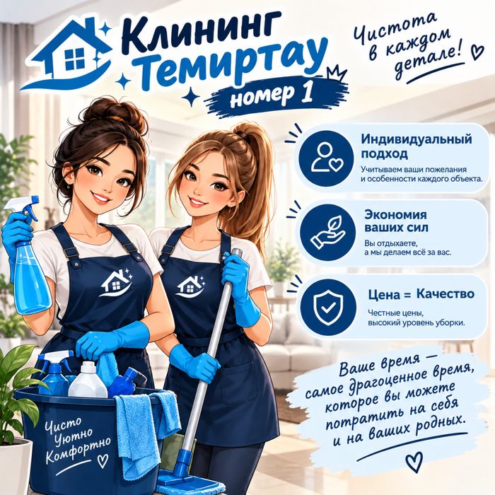 Клининг Темиртау