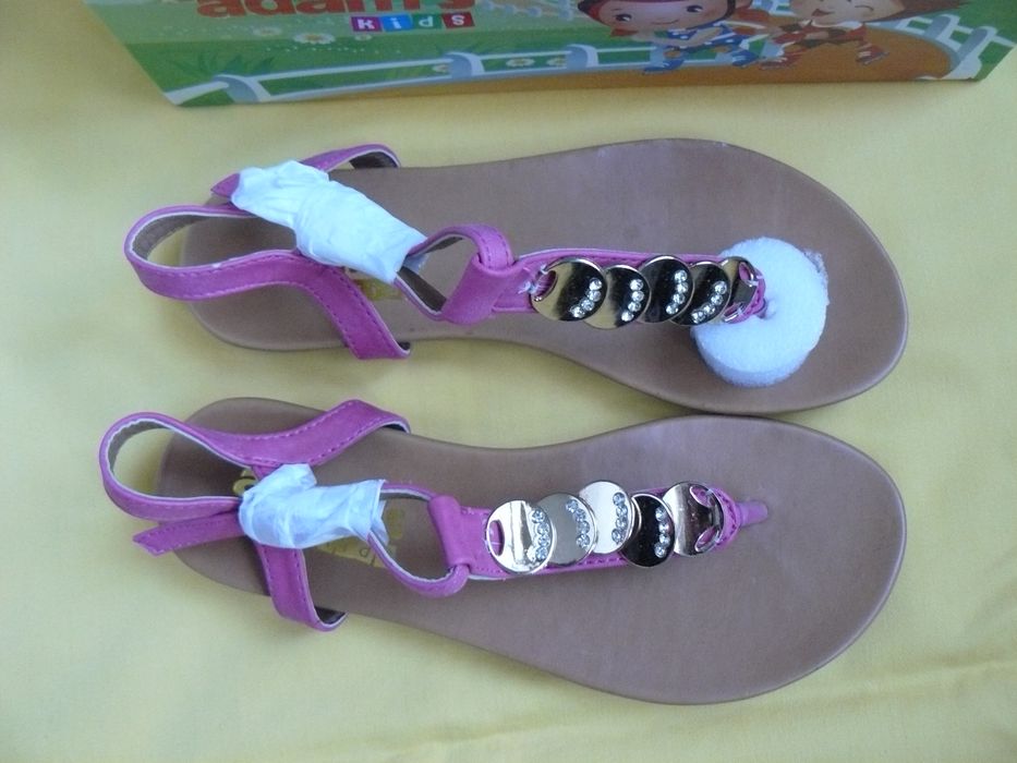 Sandale Fetite "ADAM' S KIDS" Noi In Cutie, Marimea 33