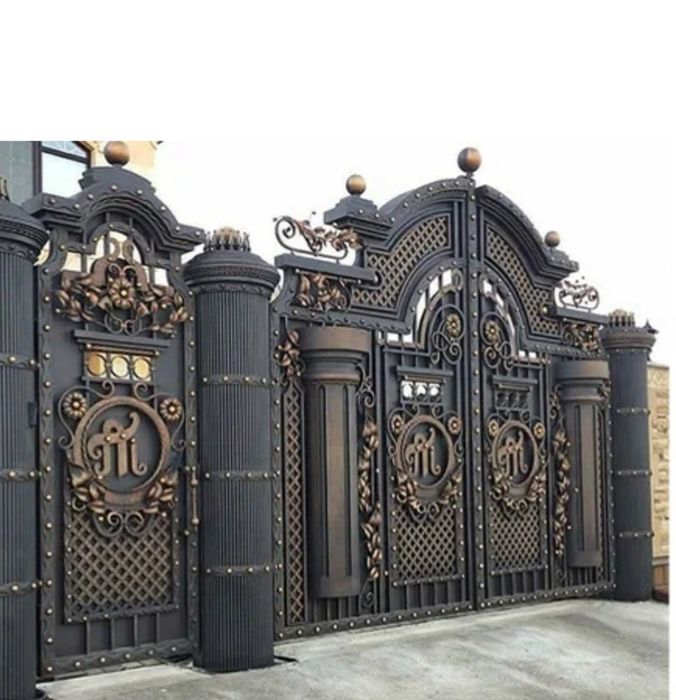 Покраска ворот, перил, окон