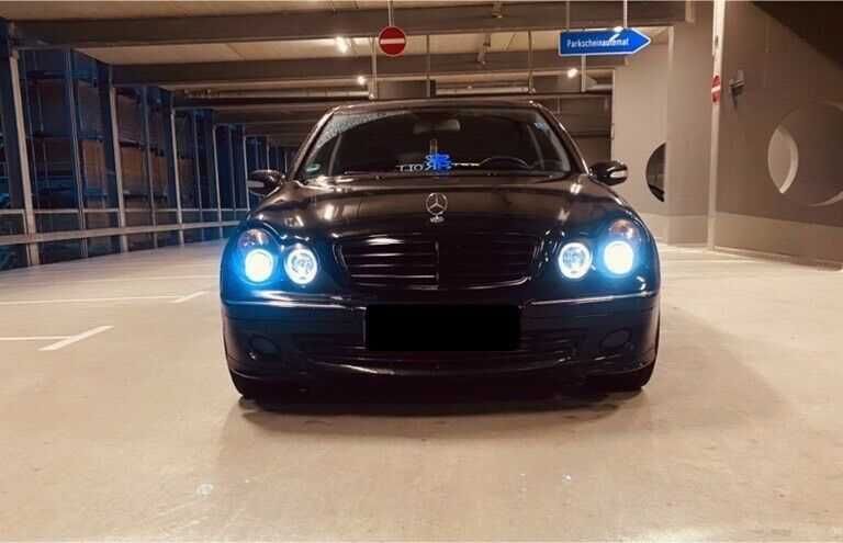 Фарове  Мерцедес ЦЛК 208 Нови Тунинг ЛЕД angle Merceedes W208 CLK LED
