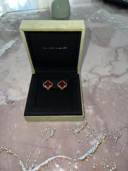 Van cleef серьги 1:1 Золото 585 проба.