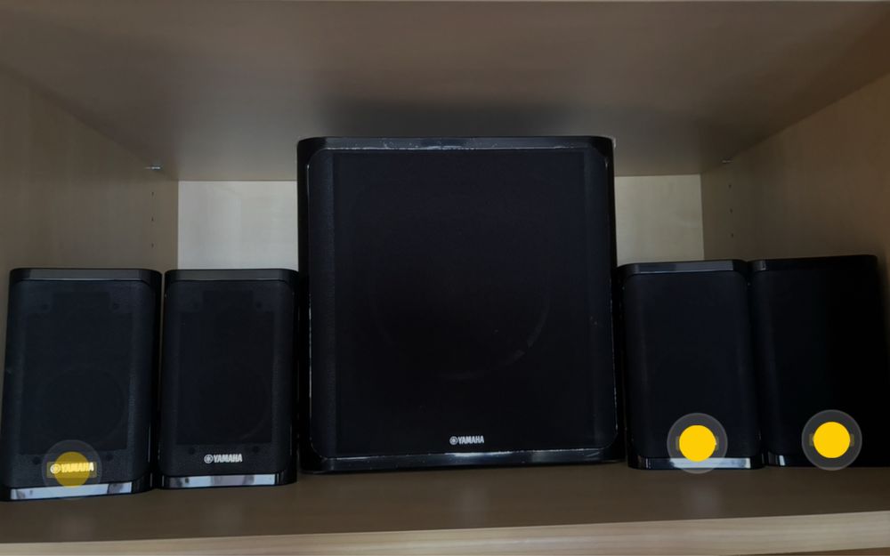 Receiver Pioneer si Home cinema Yamaha