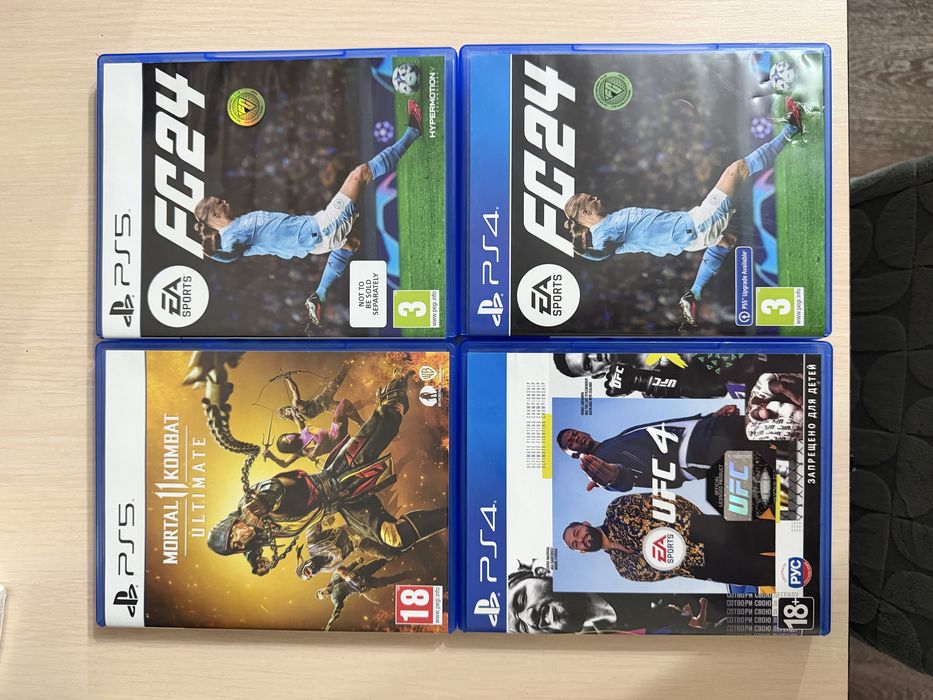 Продам диски ps5-ps4