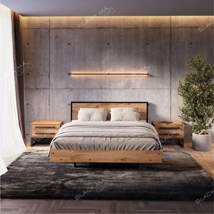 Металлическая кровать EURO |  Loft krovat Temir karavat metall krovat