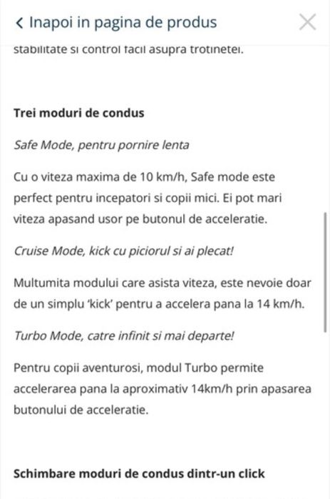 Trotinete albastru+roz