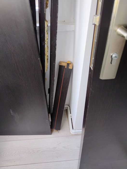 Pachet 3 uși de interior second-hand (61.5 cm și 71.5 cm) – Complete, cu toc