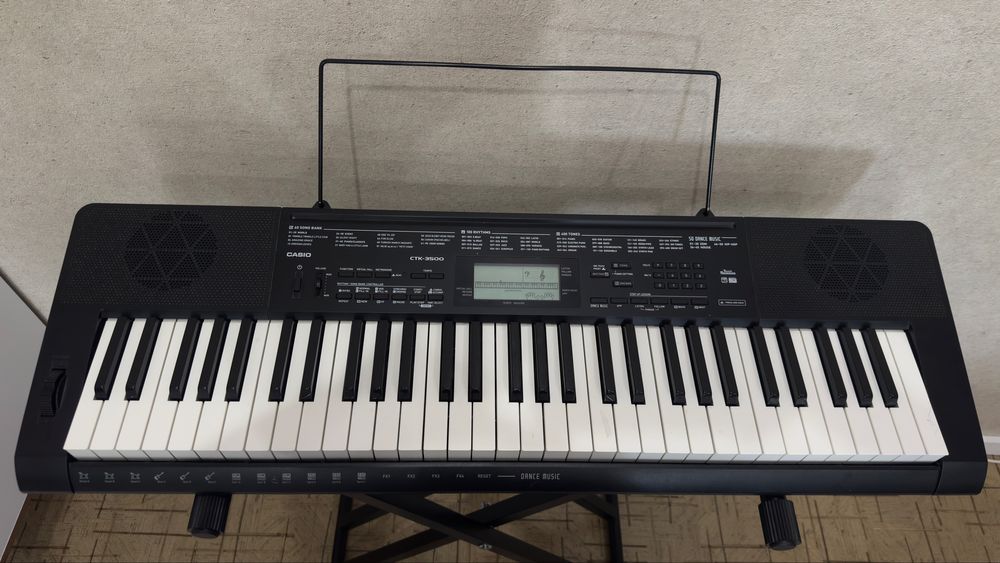 Синтезатор Casio CTK-3500 + Стойка