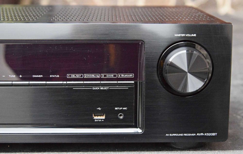 Amplificator 5.2 Denon AVR-X520BT, Receiver, Bluetooth, HDMI