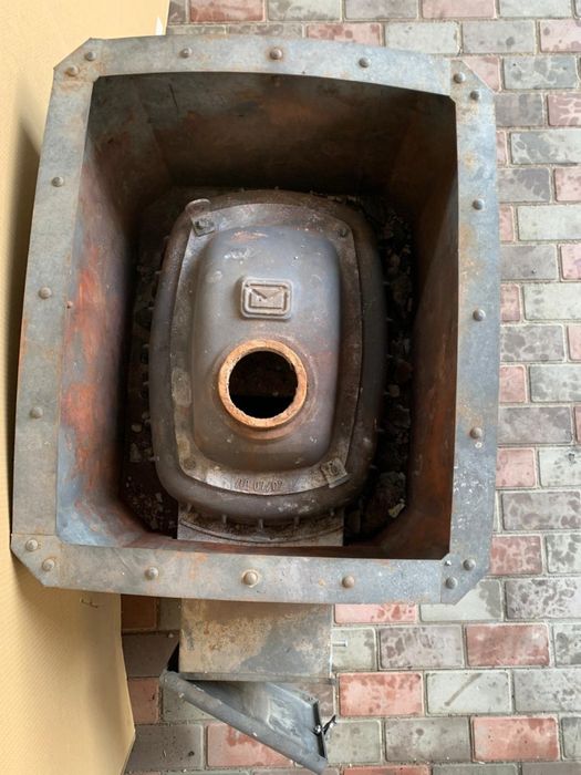 Банная печь напольная